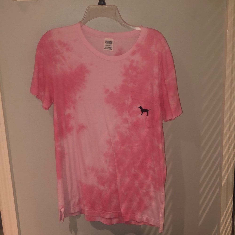 ** HOST PICK** VS PINK Tie Dye Oversized Tee